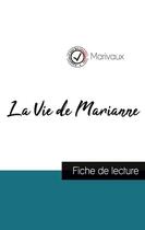 Couverture du livre « La vie de Marianne de Marivaux (fiche de lecture et analyse complète de l'oeuvre) » de Pierre De Marivaux aux éditions Comprendre La Litterature