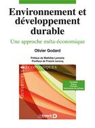 Couverture du livre « Environnement et développement durable » de Olivier Godard aux éditions De Boeck Superieur