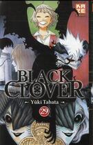 Couverture du livre « Black Clover Tome 29 » de Yuki Tabata aux éditions Crunchyroll
