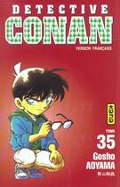 Couverture du livre « Détective Conan Tome 35 » de Gosho Aoyama aux éditions Kana