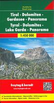 Couverture du livre « Tyrol dolomites lake garda panorama » de  aux éditions Freytag Und Berndt