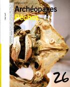 Couverture du livre « ARCHEOPAGES T.26 ; pêches » de  aux éditions Inrap