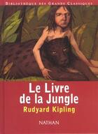 Couverture du livre « Le livre de la jungle » de Rudyard Kipling aux éditions Nathan