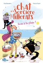 Couverture du livre « Le chat de la sorcière Millerats Tome 2 : tous à la plage ! » de Paul Beaupere et Marion Puech aux éditions Fleurus
