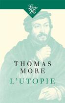 Couverture du livre « L'Utopie » de Thomas More aux éditions J'ai Lu