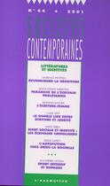 Couverture du livre « Societes Contemporaines T.44 ; Littératures Et Identités » de Societes Contemporaines aux éditions L'harmattan