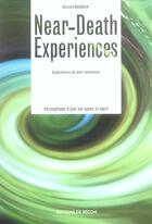 Couverture du livre « Near death experiences » de Bernard Baudouin aux éditions De Vecchi
