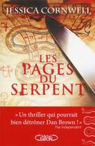 Couverture du livre « Les pages du serpent » de Jessica Cornwell aux éditions Michel Lafon