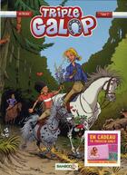 Couverture du livre « Triple galop Tome 2 » de Benoit Du Peloux aux éditions Bamboo