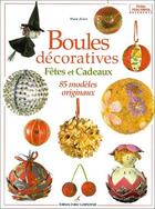 Couverture du livre « Boules décoratives » de Marie Julien aux éditions Editions Carpentier