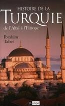 Couverture du livre « Histoire de la Turquie » de Ibrahim Tabet aux éditions Archipel