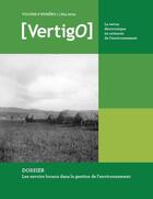 Couverture du livre « VERTIGO T.6/1 ; les savoirs locaux dans la gestion de l'environnement » de Vertigo aux éditions Editions En Environnement