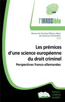 Couverture du livre « Premices d'une science » de  aux éditions Campus Ouvert