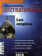 Couverture du livre « Les empires » de  aux éditions Documentation Francaise