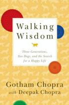 Couverture du livre « Walking Wisdom » de Deepak Chopra aux éditions Hyperion