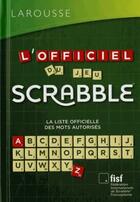 Couverture du livre « Officiel du scrabble prime ete » de  aux éditions Larousse
