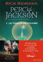 Couverture du livre « Percy Jackson Tome 1 : Le voleur de foudre » de Rick Riordan aux éditions Albin Michel