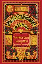 Couverture du livre « Vingt mille lieues sous les mers Tome 1 » de Jules Verne aux éditions Kimane