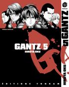 Couverture du livre « Gantz t.5 » de Hiroya Oku aux éditions Delcourt