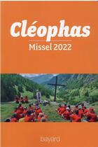 Couverture du livre « Cleophas - missel 2022 des jeunes » de  aux éditions Bayard Presse