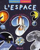 Couverture du livre « L'espace » de Beaumont/Sagnier/Bon aux éditions Fleurus