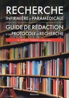 Couverture du livre « Recherche infirmiere et paramedicale. » de Rothan-Tondeur M. aux éditions Maloine