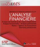 Couverture du livre « L'analyse financière (25e édition) » de Beatrice Grandguillot et Francis Grandguillot aux éditions Gualino