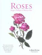 Couverture du livre « Roses » de Roger Phillips et Martyn Rix aux éditions Maison Rustique