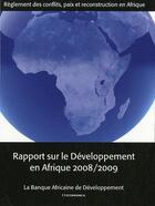 Couverture du livre « Rapport sur le développement en Afrique 2008/2009 » de Banque Africaine Du Developpement aux éditions Economica