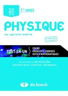 Couverture du livre « Physique tout en un ; MPSI, PCSI, PSI ; 1ère année » de Jose-Philippe Perez aux éditions De Boeck Superieur