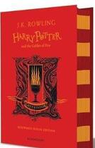 Couverture du livre « HARRY POTTER AND THE GOBLET OF FIRE - GRYFFINDOR EDITION » de J. K. Rowling aux éditions Bloomsbury