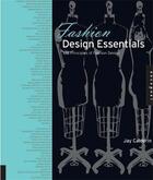 Couverture du livre « Fashion design essentials (paperback) » de Calderin aux éditions Rockport