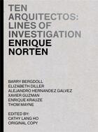 Couverture du livre « Ten arquitectos / enrique norten » de  aux éditions Princeton Architectural