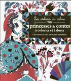 Couverture du livre « Les ateliers du calme ; tableaux à pailleter ; princesses » de Cinzia Sileo aux éditions Deux Coqs D'or