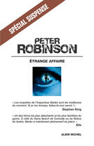 Couverture du livre « Etrange affaire » de Peter Robinson aux éditions Albin Michel