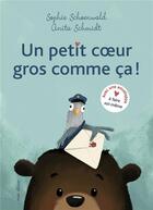 Couverture du livre « Un petit coeur gros comme ça ! » de Sophie Schoenwald et Anita Schmidt aux éditions Mineditions