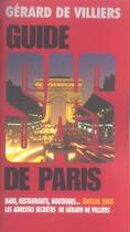 Couverture du livre « Guide SAS de Paris (édition 2004) » de Gerard De Villiers aux éditions Vauvenargues