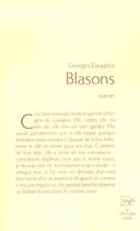 Couverture du livre « Blasons » de Georges Zaragoza aux éditions Cherche Midi