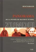 Couverture du livre « Panorama de la pensée de Maurice Zundel » de Rene Habachi aux éditions Mediaspaul