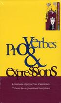 Couverture du livre « Coffret proverbes et expressions » de  aux éditions Belin