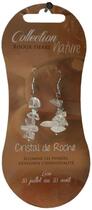 Couverture du livre « Boucles d'oreilles pierres baroques - cristal de roche » de  aux éditions Dg-exodif