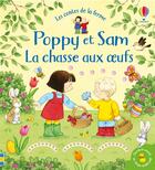 Couverture du livre « Poppy et Sam : la chasse aux oeufs : les contes de la ferme » de Heather Amery et Stephen Cartwright aux éditions Usborne