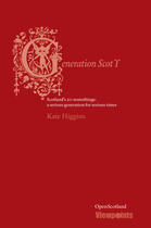 Couverture du livre « Generation Scot Y » de Higgins Kate aux éditions Luath Press Ltd