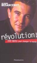 Couverture du livre « Révolution ! : Cent mots pour changer le monde » de Olivier Besancenot aux éditions Flammarion