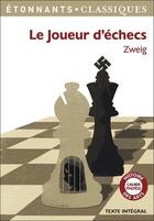 Couverture du livre « Le joueur d'échecs » de Stefan Zweig aux éditions Flammarion