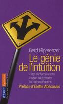 Couverture du livre « Le génie de l'intuition » de Gerd Gigerenzer aux éditions Pocket