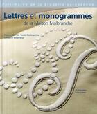 Couverture du livre « Lettres et monogrammes de la maison Malbranche » de Velde-Malbranch aux éditions L'inedite