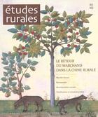 Couverture du livre « Le retour du marchand dans la Chine rurale » de  aux éditions Ehess