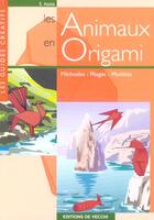 Couverture du livre « Les animaux en origami » de E Azzita aux éditions De Vecchi