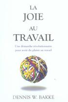 Couverture du livre « La joie au travail » de  aux éditions Ada